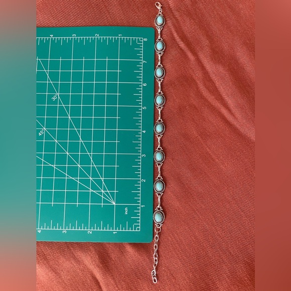 Bohemian  beautiful Turquoise Anklet - Picture 4 of 5